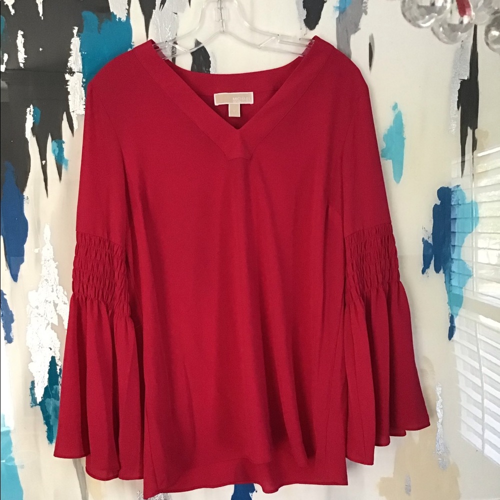 Like NEW 🌹 Michael Kors Bell Sleeve Top